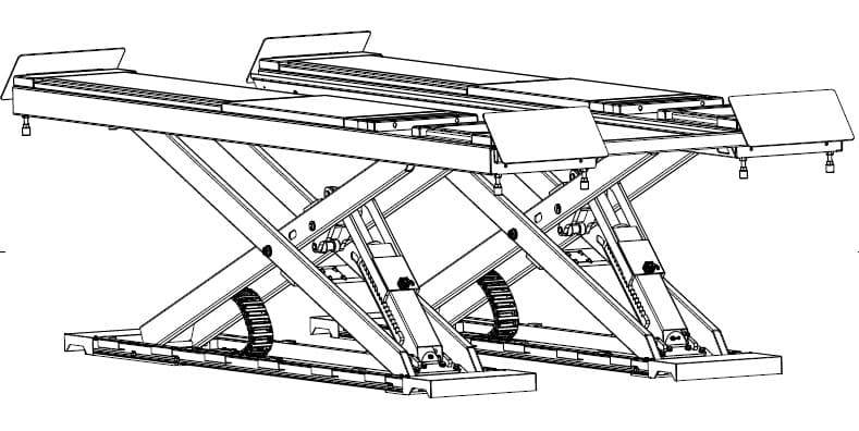 Ножничный подъемник Everlift HX50B.51L