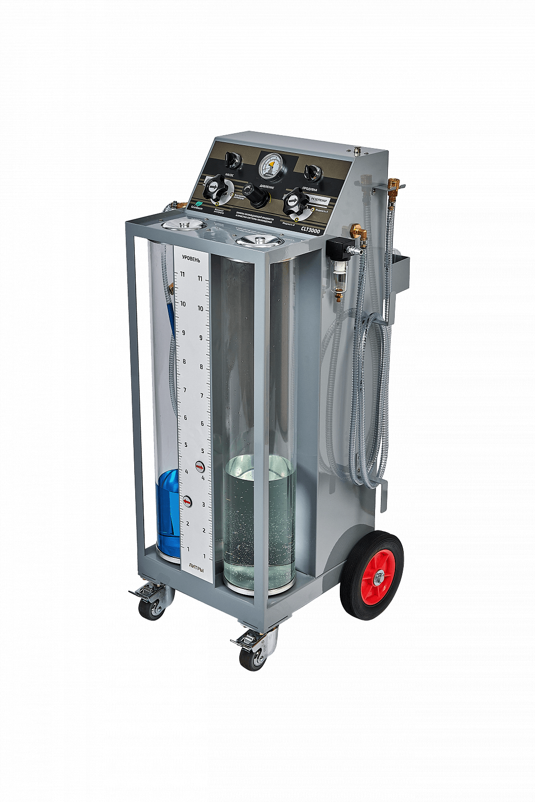Установка GrunBaum CLT3000 для замены охлаждающей жидкости, с функцией промывки