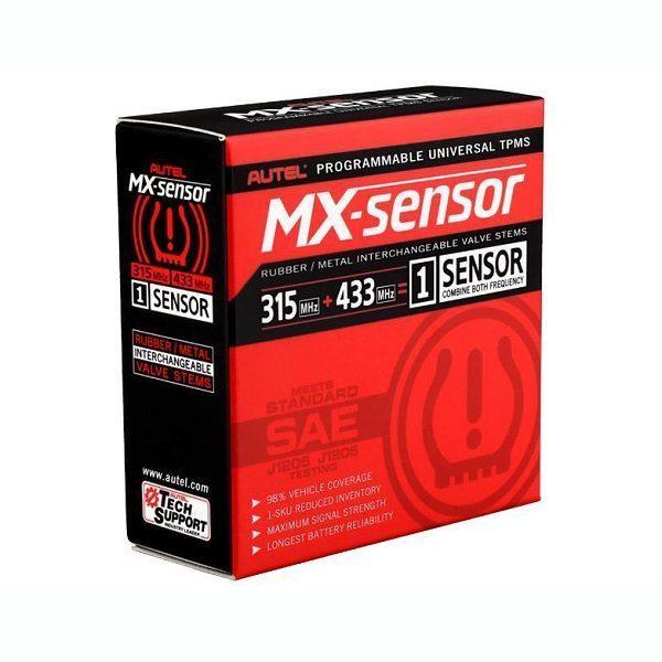 Датчик TPMS Autel MX-1 433МГц+315МГц, быстрофиксируемый, программируемый, универсальный, серебристый