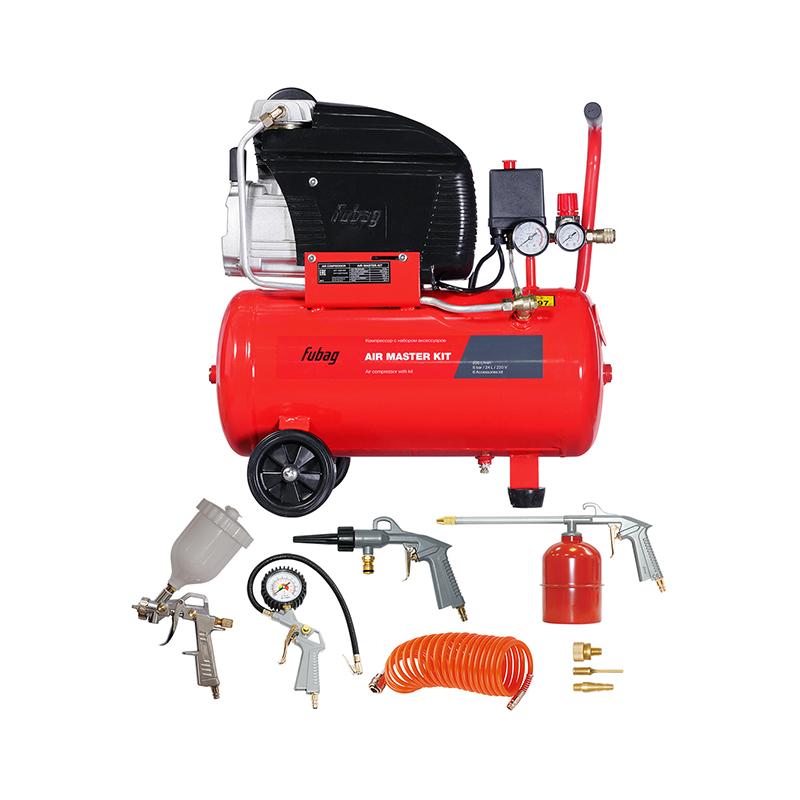 Компрессор Fubag AIR MASTER KIT + 6