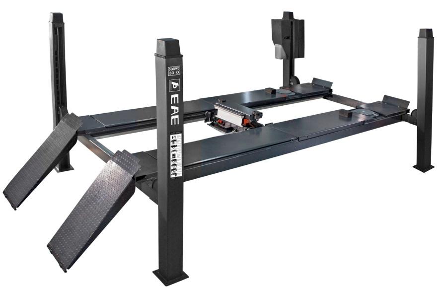 Подъемник четырехстоечный Everlift EE‐6435V2.B.52L.50T.M г/п 5,0 тонн