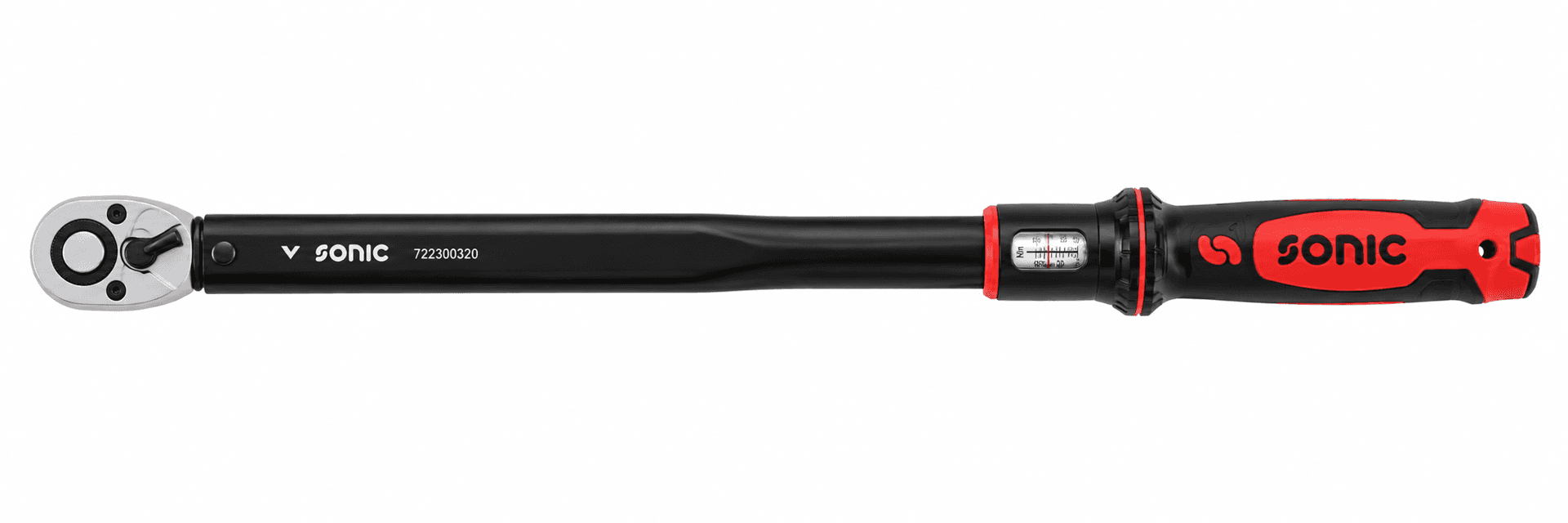 Динамометрический ключ 3/8", 20–100 Н·м SONIC 732210100